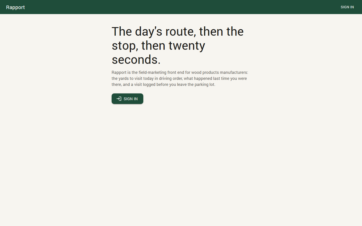 Sales Driven website